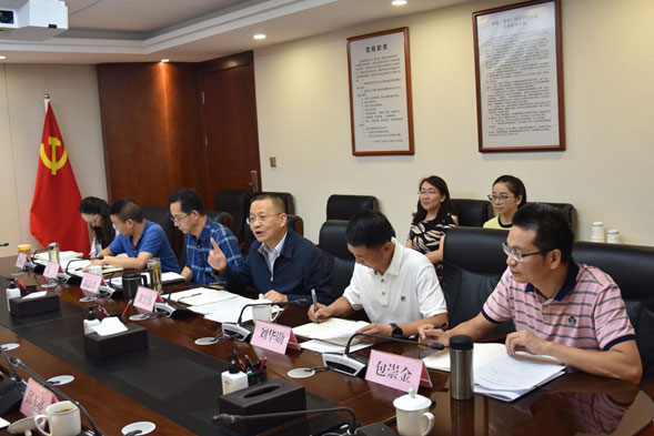 省政协经济委员会温剑主任到省医保局开展加快生物医药产业高质量发展工作调研